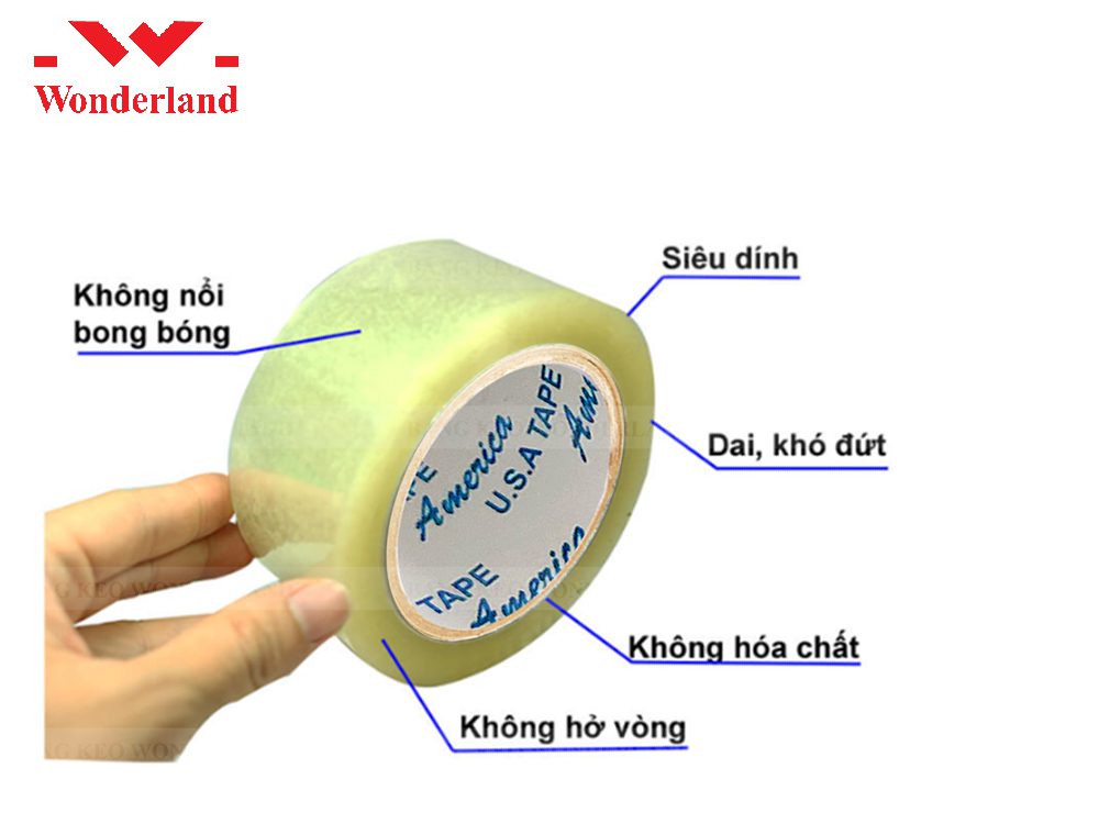Đặc điểm của băng keo trong