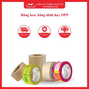 TÌM HIỂU VỀ BĂNG KEO HAY BĂNG DÍNH OPP