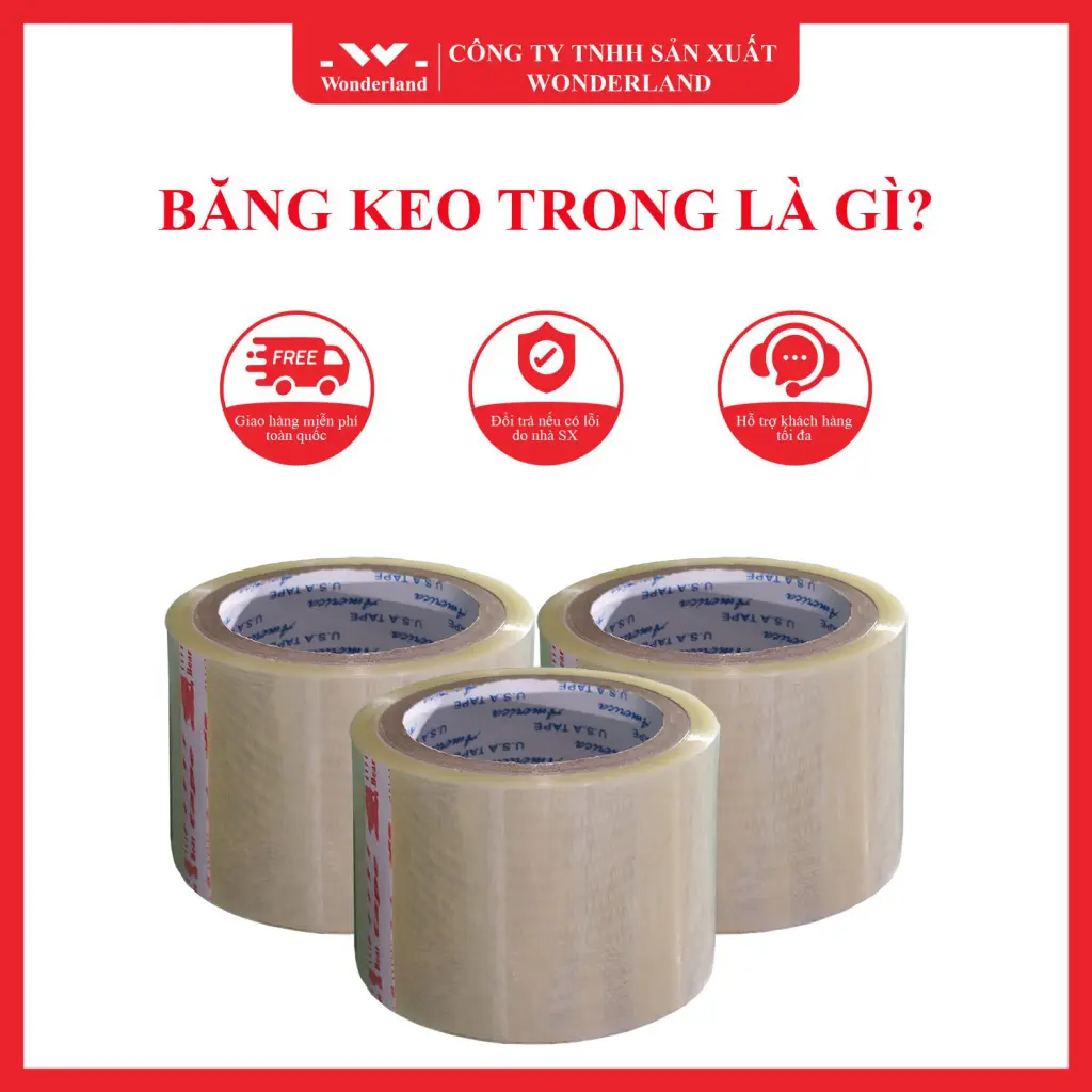 BĂNG KEO TRONG LÀ GÌ?