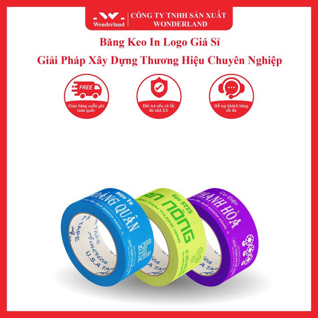 BĂNG KEO IN LOGO GIÁ SỈ - GIẢI PHÁP XÂY DỰNG THƯƠNG HIỆU CHUYÊN NGHIỆP