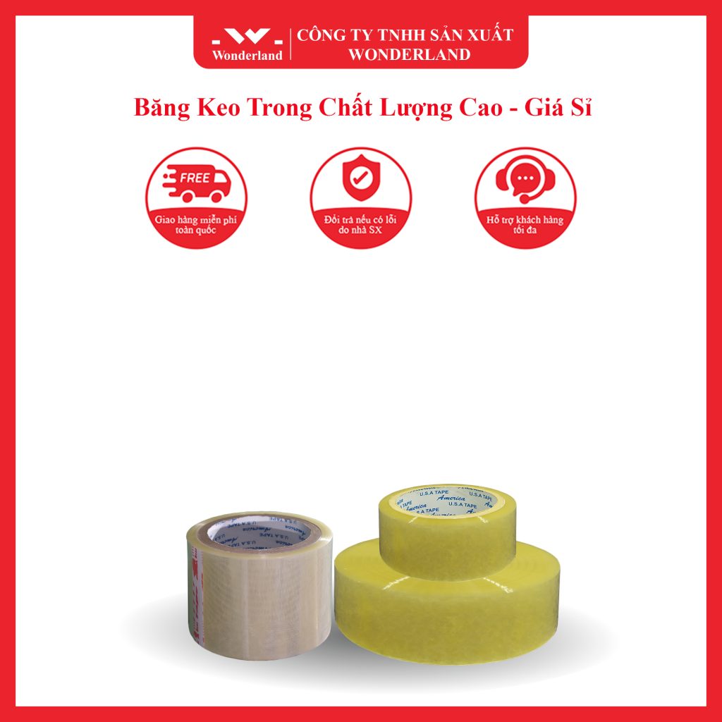 BĂNG KEO TRONG CHẤT LƯỢNG CAO - GIÁ SỈ