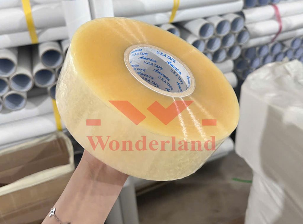 BĂNG KEO TRONG TẠI XƯỞNG SẢN XUẤT WONDERLAND