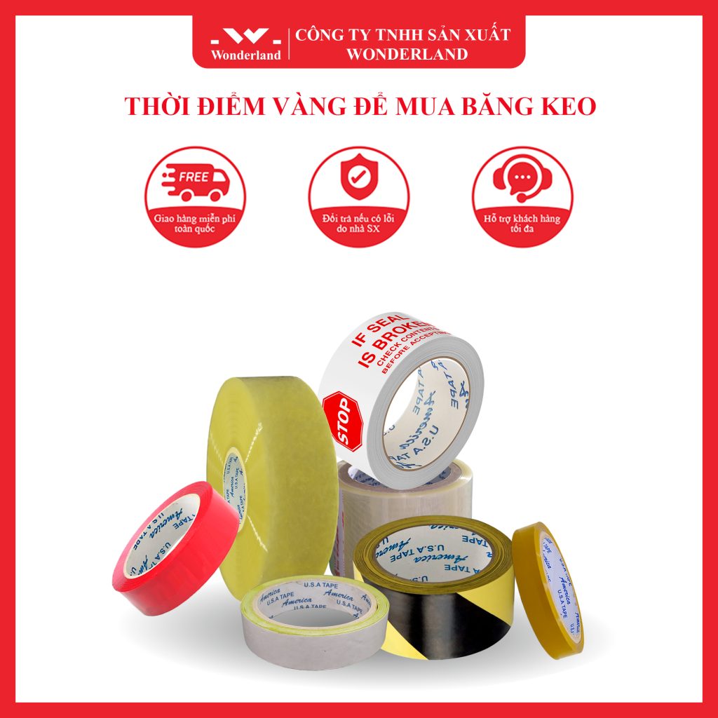 THỜI ĐIỂM VÀNG ĐỂ MUA BĂNG KEO