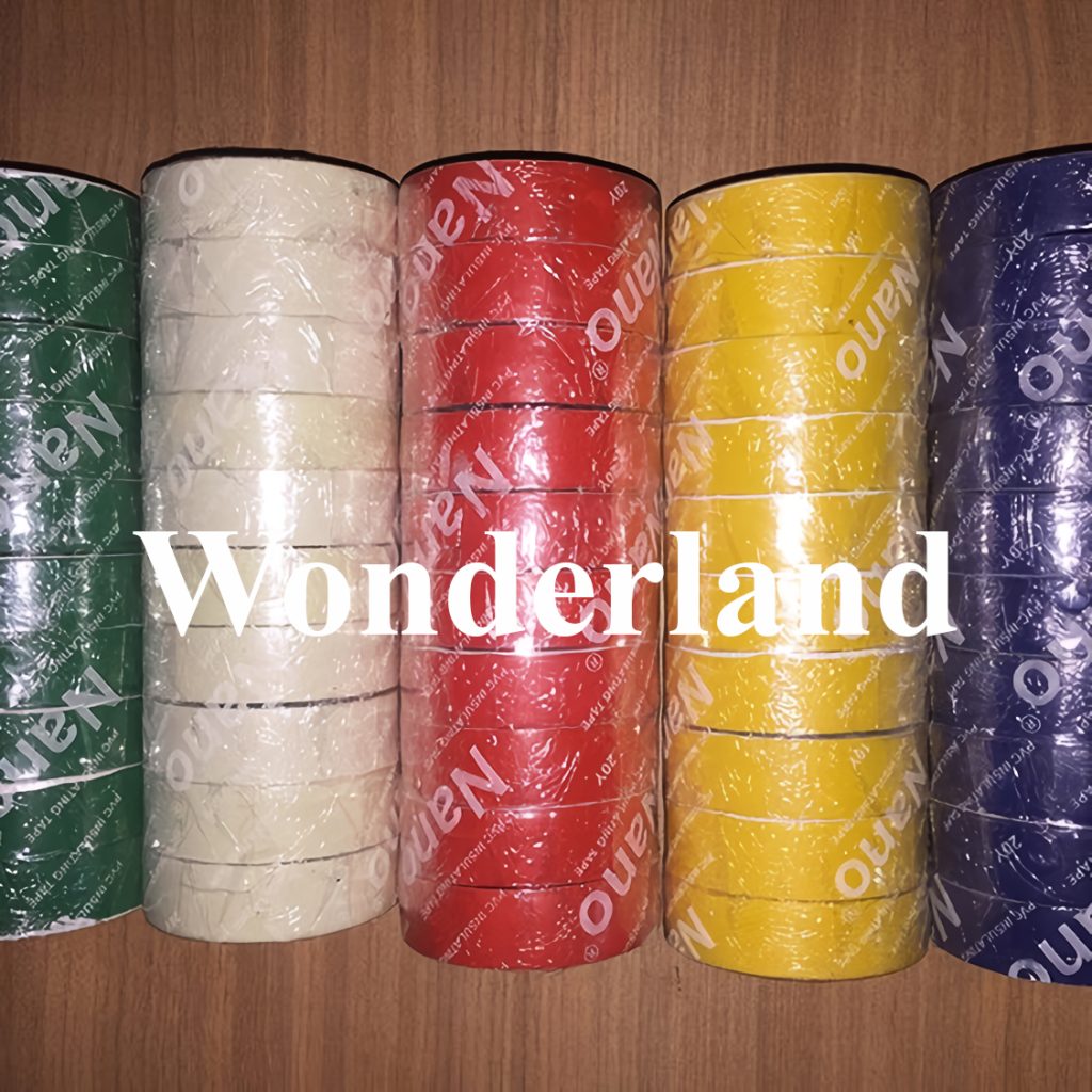 CÁC LOẠI BĂNG KEO ĐIỆN PHỔ BIẾN TẠI WONDERLAND