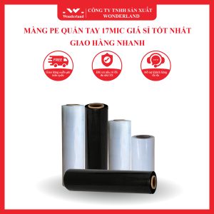 MÀNG PE QUẤN TAY 17MIC GIÁ SỈ TỐT NHẤT - GIAO HÀNG NHANH