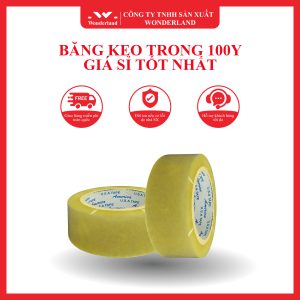 BĂNG KEO TRONG 100Y GIÁ SỈ TỐT NHẤT