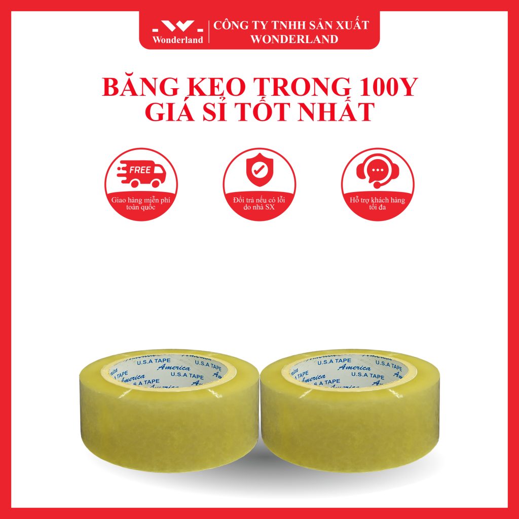 BĂNG KEO TRONG 100Y WONDERLAND