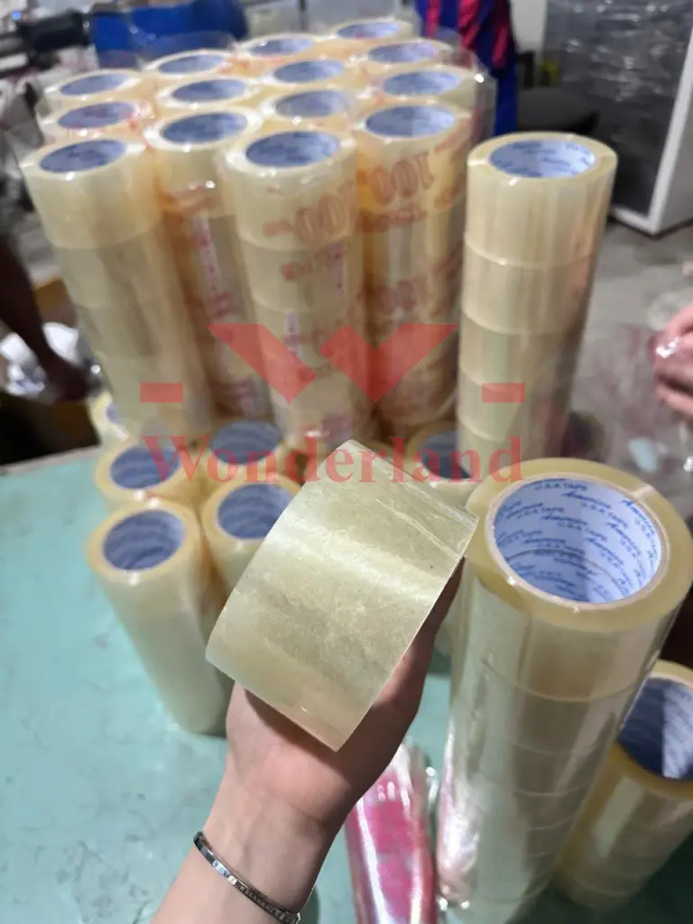 BĂNG KEO TRONG 60MM CHẤT LƯỢNG CAO WONDERLAND