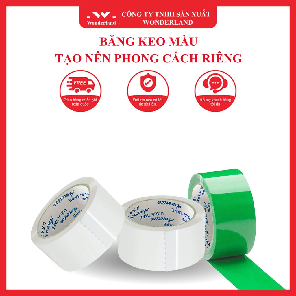 BĂNG KEO MÀUTẠO NÊN PHONG CÁCH RIÊNG