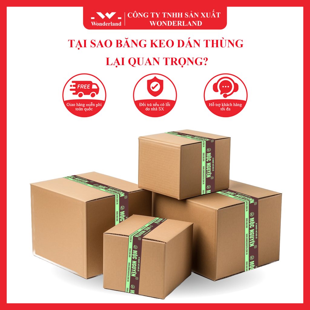 TẠI SAO BĂNG KEO DÁN THÙNG LẠI QUAN TRỌNG?