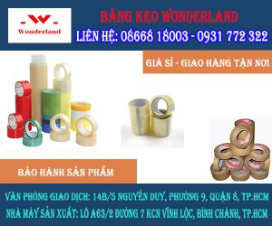 Siêu khuyến mãi băng keo cuối năm