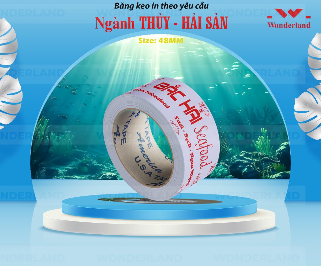 BĂNG KEO IN LOGO/THƯƠNG HIỆU WONDERLAND