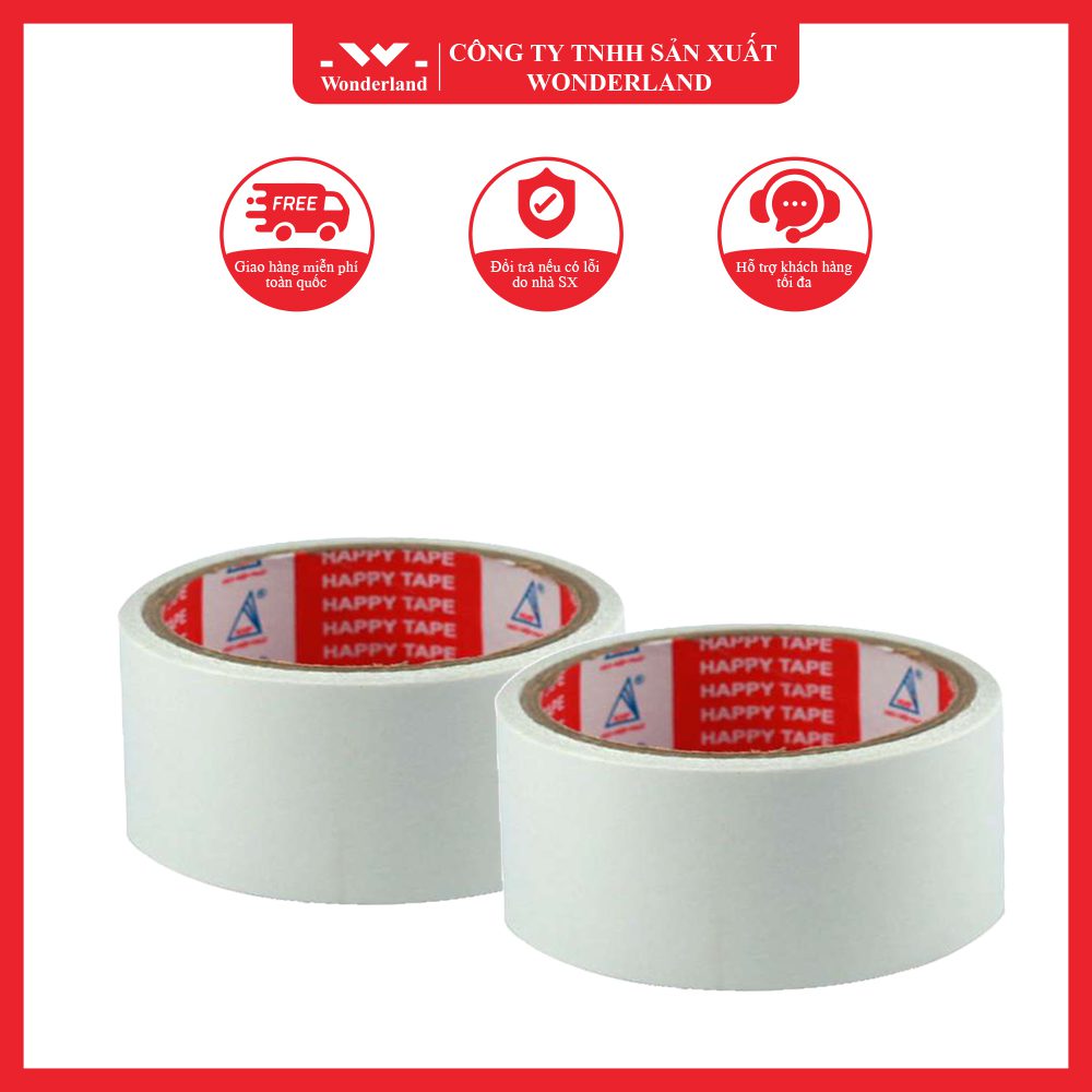 BĂNG KEO 2 MẶT 48MM X 9MET