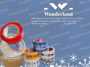 5 LÝ DO BẠN NÊN MUA BĂNG KEO TRONG TẠI WONDERLAND