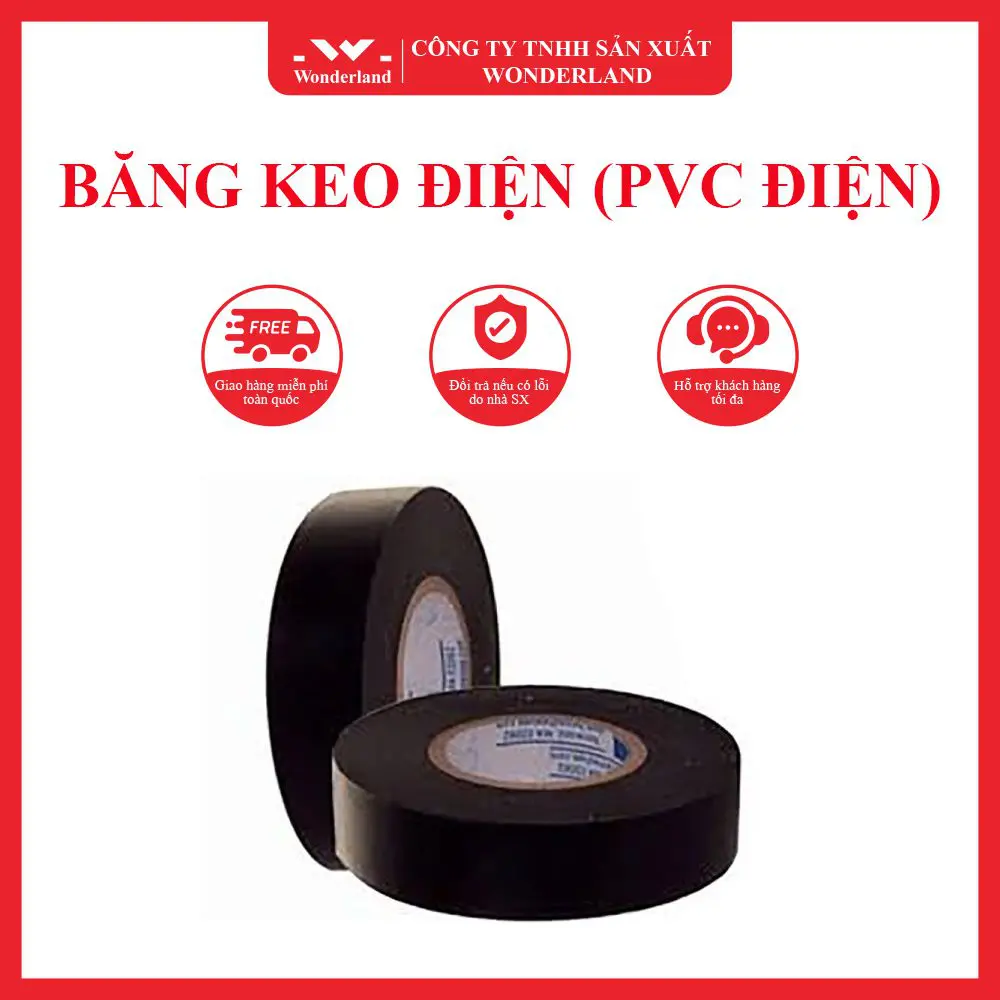 BĂNG KEO ĐIỆN NANO (PVC ĐIỆN)