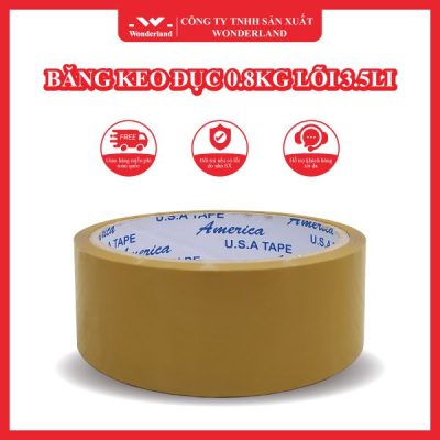 BĂNG KEO ĐỤC 0.8KG LÕI 3.5LI WONDERLAND