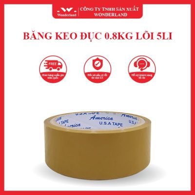 BĂNG KEO ĐỤC 0.8KG LÕI 5LI WONDERLAND