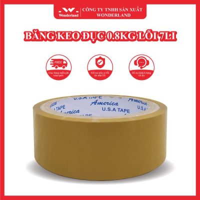 BĂNG KEO ĐỤC 0.8KG LÕI 7LI WONDERLAND