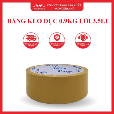 BĂNG KEO ĐỤC 0.9KG LÕI 3.5LI WONDERLAND