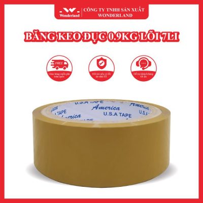 BĂNG KEO ĐỤC 0.9KG LÕI 7LI WONDERLAND