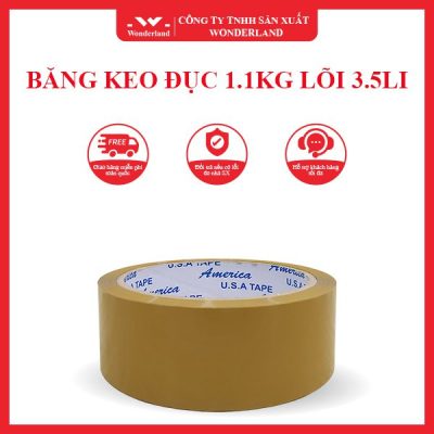 BĂNG KEO ĐỤC 1.1KG LÕI 3.5LI WONDERLAND