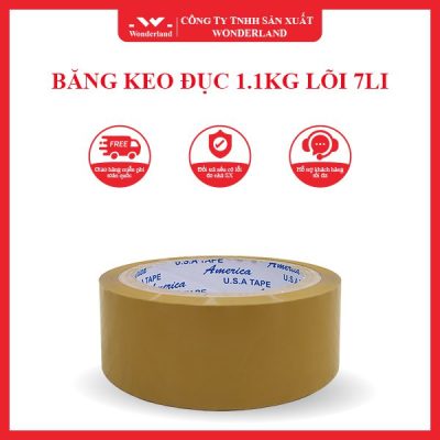 BĂNG KEO ĐỤC 1.1KG LÕI 7LI WONDERLAND