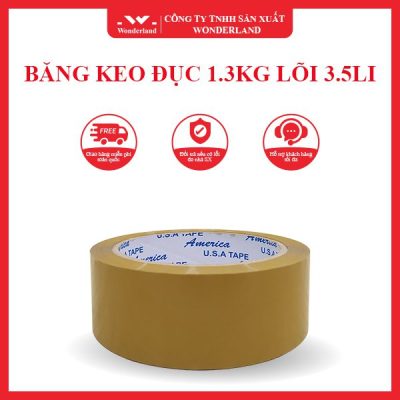 BĂNG KEO ĐỤC 1.3KG LÕI 3.5LI WONDERLAND