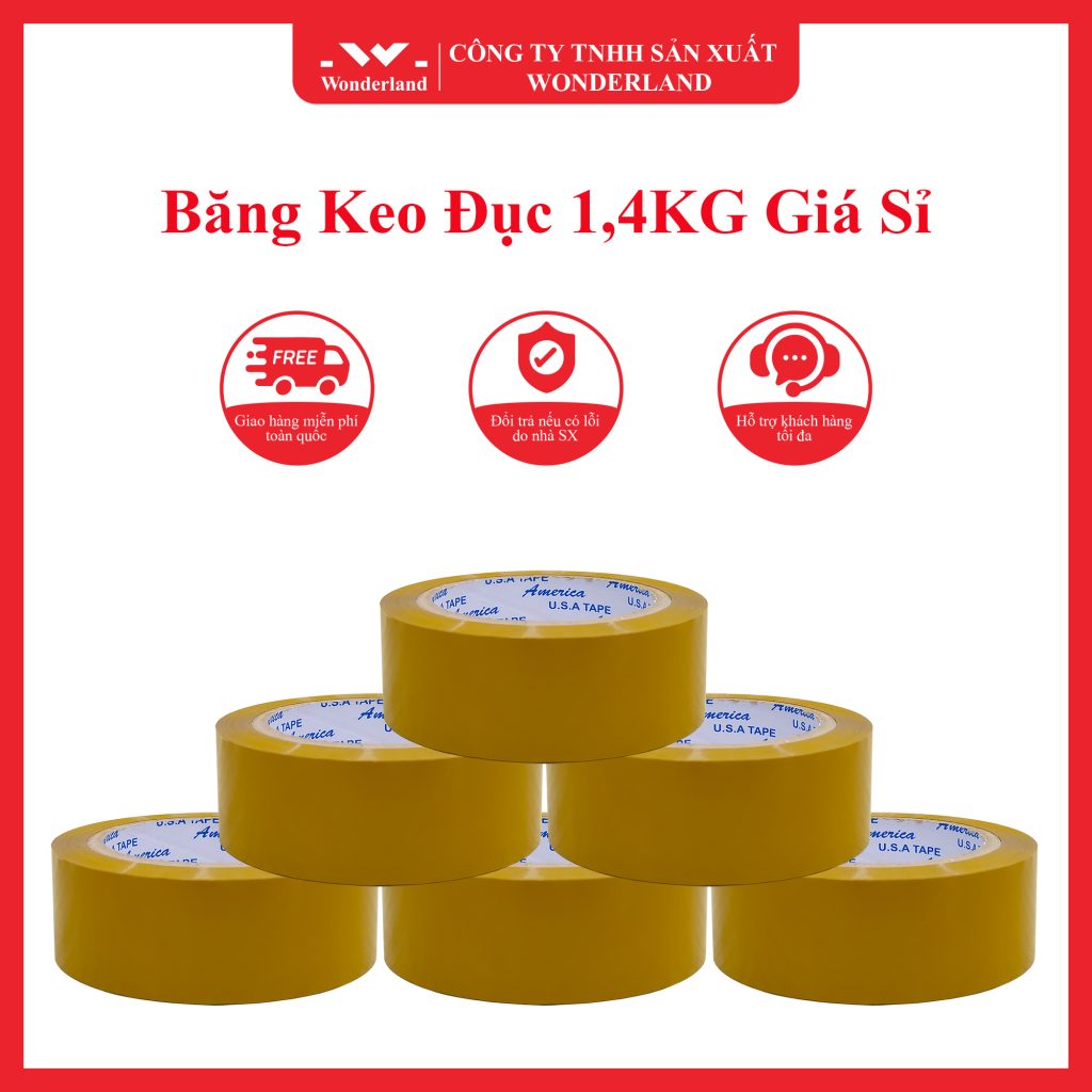 BĂNG KEO ĐỤC 1,4KG GIÁ SỈ TỐT NHẤT TẠI WONDERLAND