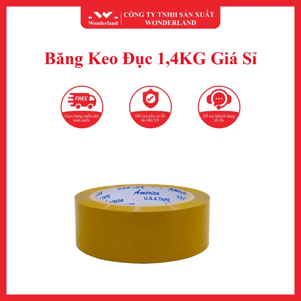 BĂNG KEO ĐỤC 1,4KG WONDERLAND
