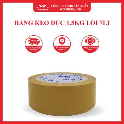 BĂNG KEO ĐỤC 1.5KG LÕI 7LI WONDERLAND