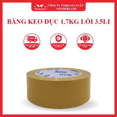 BĂNG KEO ĐỤC 1.7KG LÕI 3.5LI WONDERLAND