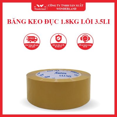 BĂNG KEO ĐỤC 1.8KG LÕI 3.5LI WONDERLAND