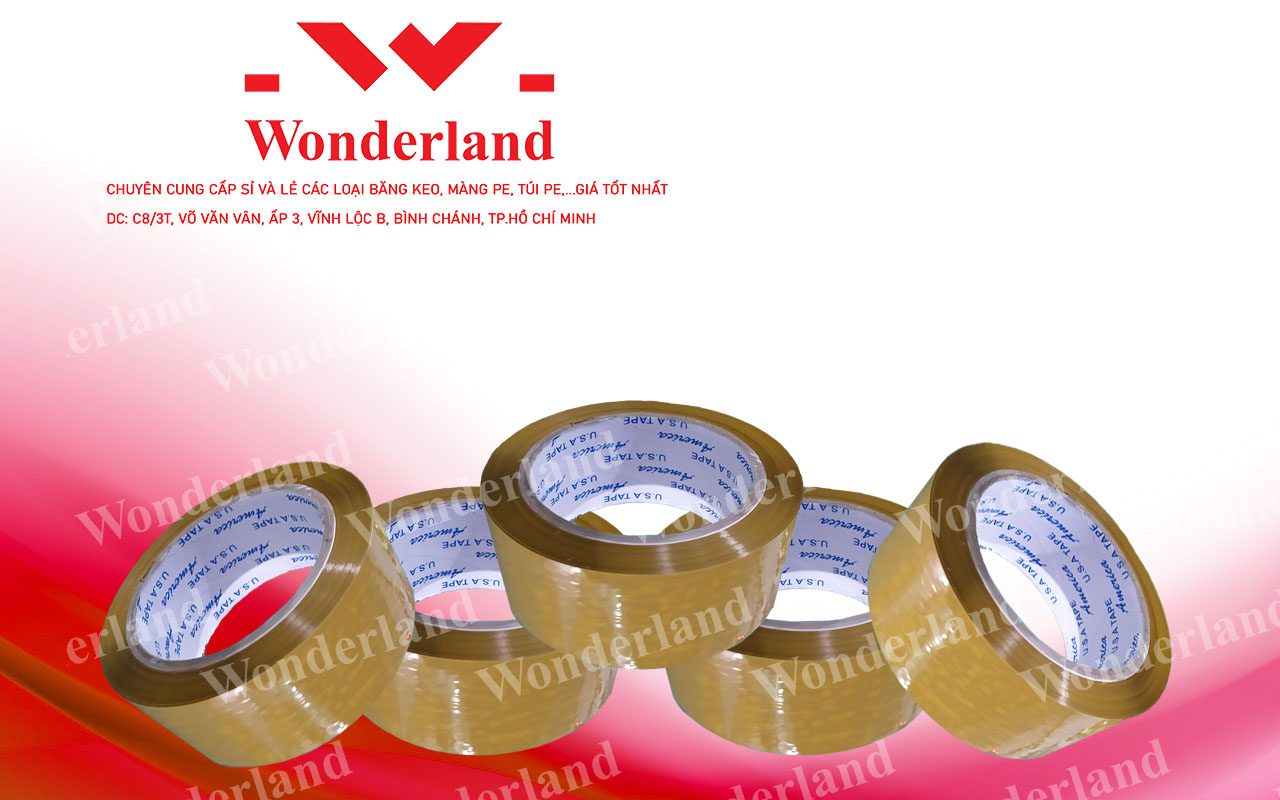 BĂNG KEO ĐỤC 1.8KG WONDERLAND CHẤT LƯỢNG CAO GIÁ SỈ TỐT NHẤT