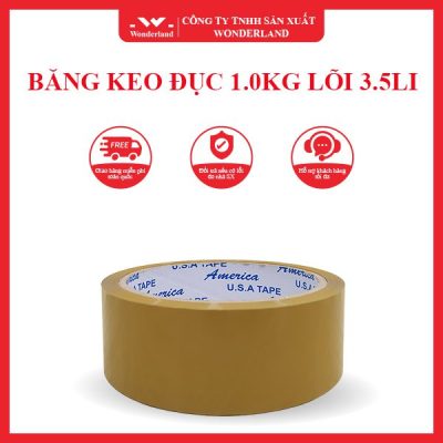 BĂNG KEO ĐỤC 1KG LÕI 3.5LI WONDERLAND