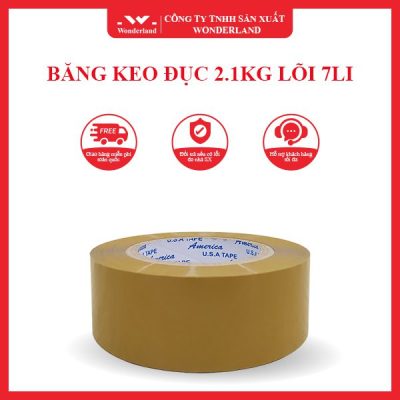 BĂNG KEO ĐỤC 2.1KG LÕI 7LI WONDERLAND
