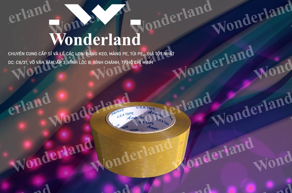 BĂNG KEO ĐỤC 2.2KG LÕI 3.5LI WONDERLAND CHẤT LƯỢNG HÀNG ĐẦU