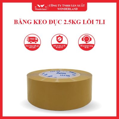 BĂNG KEO ĐỤC 2.5KG LÕI 7LI WONDERLAND