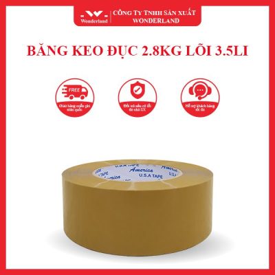 BĂNG KEO ĐỤC 2.8KG LÕI 3.5LI WONDERLAND
