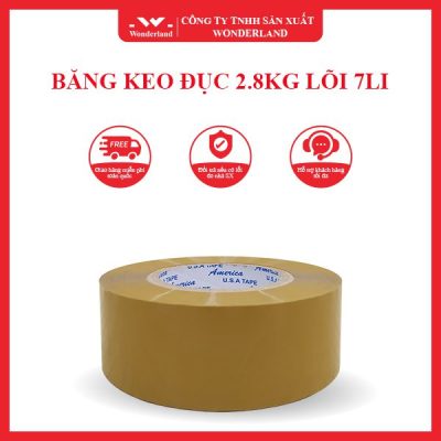BĂNG KEO ĐỤC 2.8KG LÕI 7LI WONDERLAND
