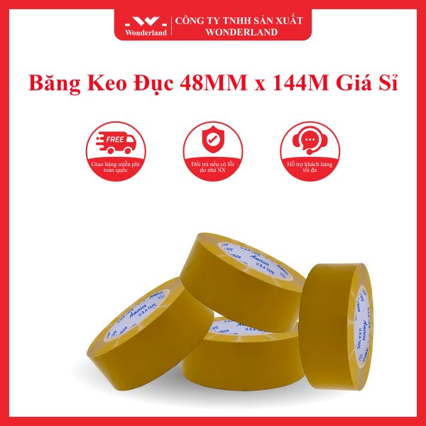 BĂNG KEO ĐỤC 48MM x 144M - 1
