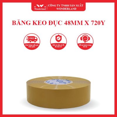 BĂNG KEO ĐỤC 48MM X 720Y WONDERLAND