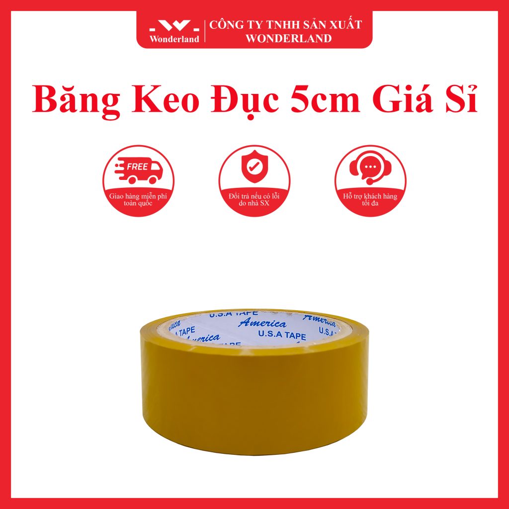 Băng Keo Đục 5CM tại Wonderland