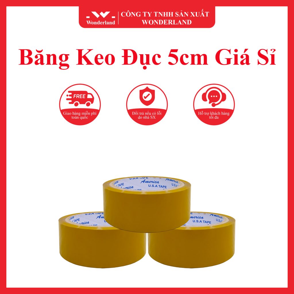Băng Keo Đục 5CM tại Wonderland Luôn Đảm Bảo Chất Lượng