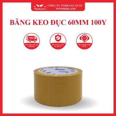 BĂNG KEO ĐỤC 60MM 100Y WONDERLAND