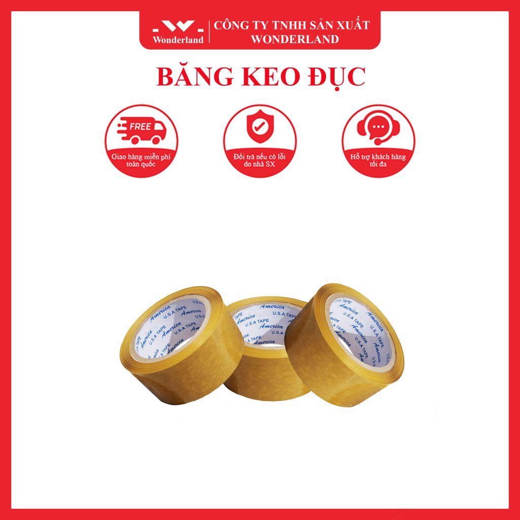 BĂNG KEO ĐỤC WONDERLAND