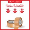 BĂNG KEO GIẤY KHÔNG NHĂN ( GIẤY DA BÒ BÓNG )
