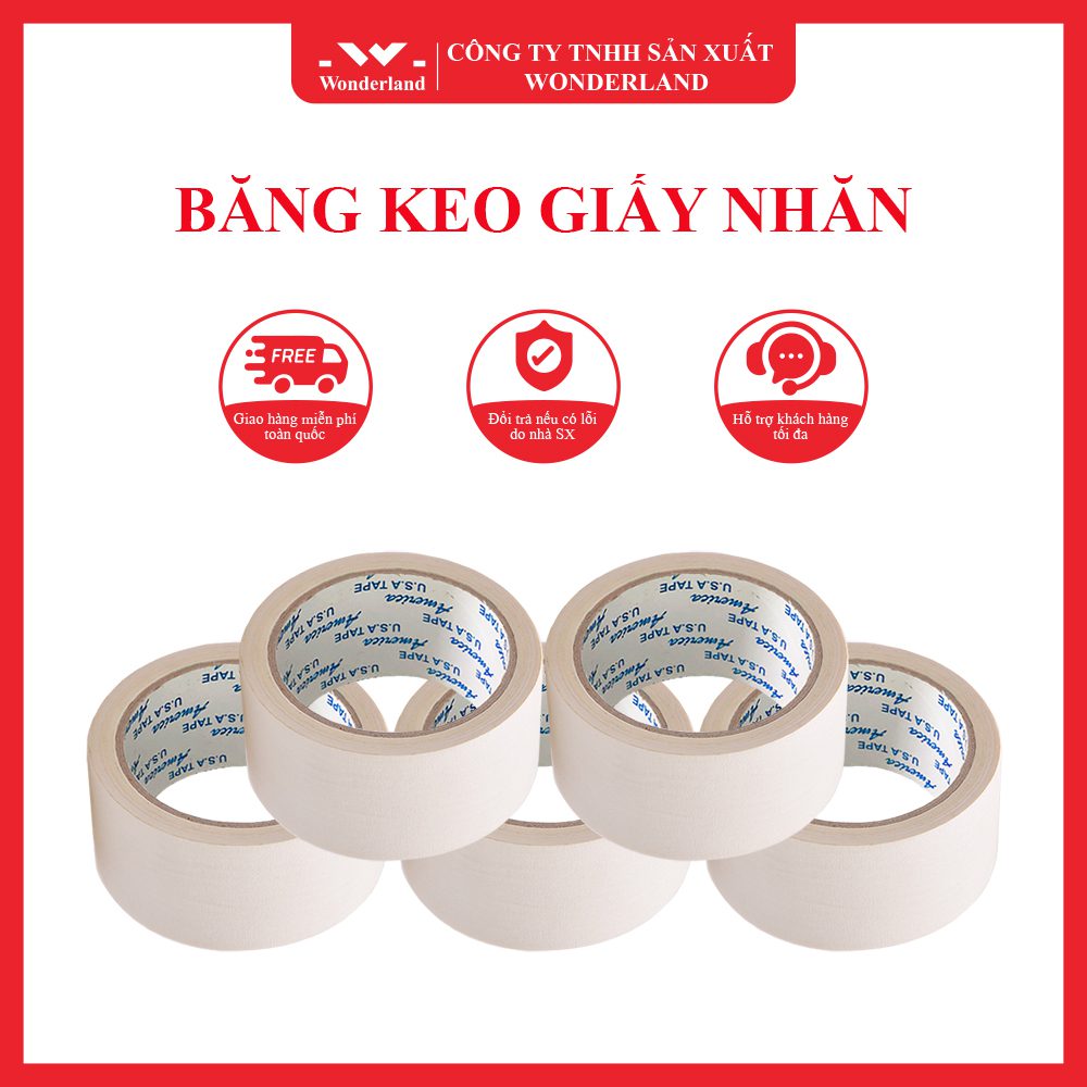 BĂNG KEO GIẤY NHĂN GIÁ SỈ TỐT NHẤT TẠI WONDERLAND