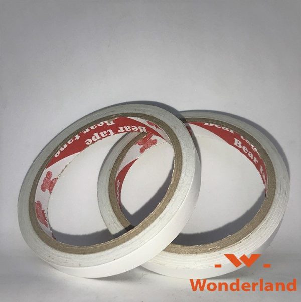 BĂNG KEO HAI MẶT TRẮNG 15MMX20Y
