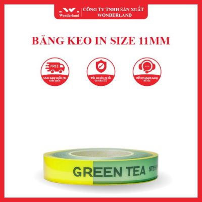 BĂNG KEO IN SIZE 11MM WONDERLAND