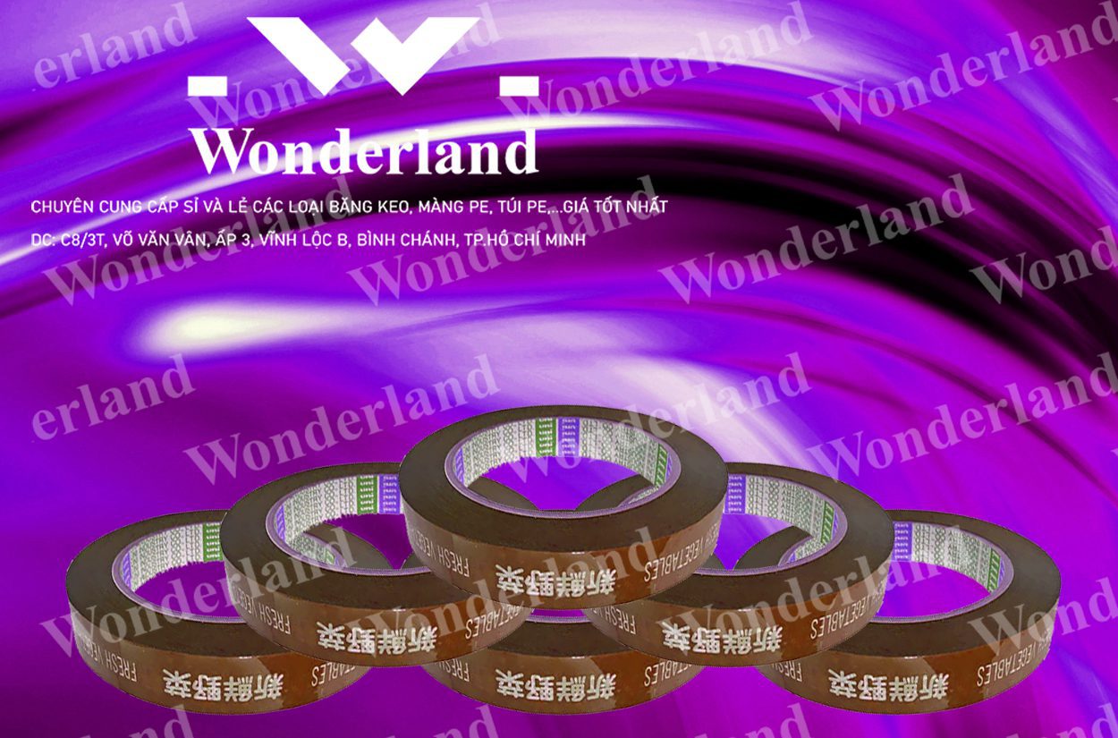 BĂNG KEO IN 15MM WONDERLAND GIÁ TỐT NHẤT